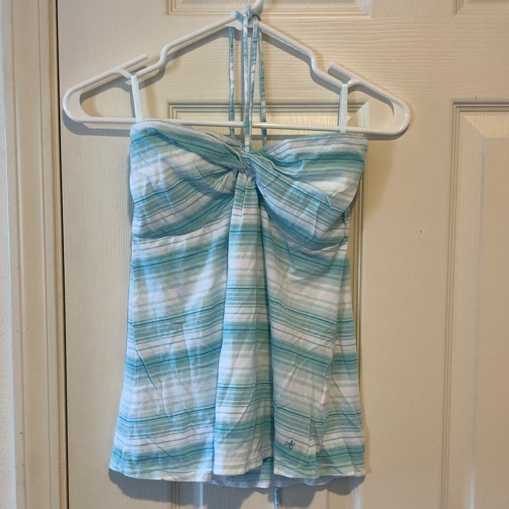 LAST CALL🌺 Cutest striped American Eagle halter top